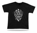 Demon Evil and Skeleton Skull awesome cool modern stylish unisex design tee
