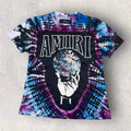 AMIRI Crystal Ball Short Sleeve Tee T Shirt Tie-Dye Streetwear Men’s Size XS