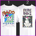 Rude Dog - Tshirt, 1980s, 90s cartoon.