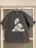 Uniqlo Kenshi Yonezu UT M 87 Shin Ultraman Relaxed Fit Cotton T-shirt Gray Japan