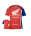 Motorcycle Summer 3D Printed Extreme Sports Round Neck T-shirt
