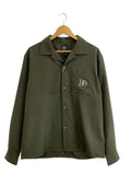 Dress hippy Long Sleeve Shirt L Polyester KHK Solid