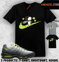 Shirt To Match AM 95 Big Bubble Neon 2026 Sneaker Matching Tee Fly S Dog T-Shirt
