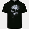 Terror Skull T-Shirt Mens Gothic Biker Heavy Metal Rock Music Motorbike Tee Top