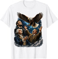 Funny Patriotic Presidents Bald Eagle Shirt USA Novelty Tee T-Shirt