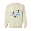Boho Bull Skull Sweatshirt, Women's Country Sweatshirt, Wallen Sweatshirt, Cowbo