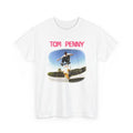 tom penny lofi vhs style graphic skateboarding fan art pixelated letters tshirt