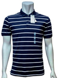MARKS & SPENCER Mens Navy Short Sleeve 100% Cotton Polo Shirt Top MRRP £29.99