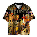 "I'll Be In My Office"Garden Mesh Jersey