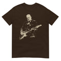 Winston Churchill Playing Electric Guitar Rocker Humor T-Shirt