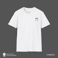 F1 Racing Fan Minimalist Unisex Softstyle White T-Shirt for Casual Wear,