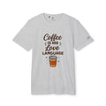 Coffee Love Sport T-shirt, Funny Coffee Tee, Gift for Coffee Lovers, Activewear