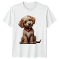 Cute Puppy Dog Heart Collar Animals Dogs Unisex T Shirt Mens Womens Tee