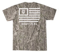 Howitzer Clothing Men's T-shirt Slant Flag