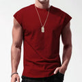 Pullover Tank Tops Muscle Tee Sleeveless T-Shirt Vestsports Fashion Casual *