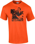 Let's Party - Commando - Arnold Schwarzenegger - 80's T-Shirt