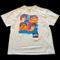 Vintage Austin Powers Shirt Mens XL White Pop Art Graphic Wild Oats Tee USA 1999