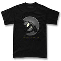 vinyl disc t shirt turntable technics record saxophone 80's tshirt