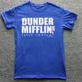 Dunder Mifflin The Office Men's T-Shirt Blue Size L
