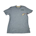 Howler Brothers T-Shirt Men Small Gray Creative Creatures Trout Pocket Tee NWT