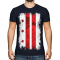 WASHINGTON DC GRUNGE FLAG MENS T-SHIRT TEE TOP WASHINGTONIAN SHIRT JERSEY GIFT