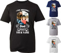 Personalised This Awesome Dad Father's Day Tshirt Your Name & Photo Gift Tee Top