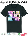 Wont You Take Me To Funkytown Mens T-Shirt Disco Fancy Dress 80s Party Weekend
