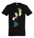 Youth Designz Popeye Mens T-Shirt Print Funny Saying Sports Cartoon Fitness
