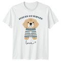 Golden Retriever Love Dog T-Shirt Cute Puppy Mens Womens
