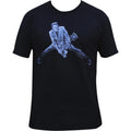 Lowbrow Art Rock N Roll Monster Frankenstein Guitar Black T-shirt Mike Bell Tee