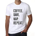 ULTRABASIC men's t-shirt coffee challenge nap rehearsal coffee dare nap repeat