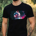 Men's Donkey as Astronaut Motif Cotton T-Shirt Size XS to 5XL