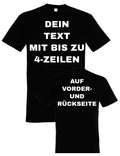 Mens T-Shirt Print Wish Text Personalised Gift Men Fun