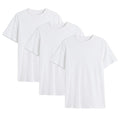Mens T Shirts 3 & 5 Pack Cotton Plain Short Sleeve Multipack Round Crew Neck Tee
