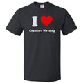 I Love Creative writing T shirt I Heart Creative writing Tee