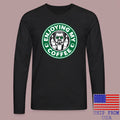 The Big Lebowski Enjoying My Coffee Funny Black Size S-2XL