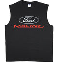 Mens sleeveless t-shirt Ford Racing decal design mustang muscle tee tank top