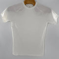 Tailored Athlete Mens Basic T-Shirt White Crew Neck Raglan Athletic Fit Large