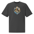 Oversized faded t-shirt (CALIFORNIA)