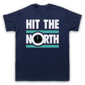 HIT THE NORTH UNOFFICIAL THE FALL POST-PUNK ROCK BAND MENS & WOMENS T-SHIRT
