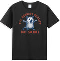 Angry Opossum The Horrors Persist But So Do I Funny Possum Meme T-Shirt