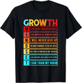 Growth Mindset Definition - Motivational Quote Inspiration Gift Unisex T-Shirt