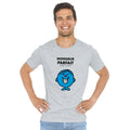 Men's Short Sleeve T-Shirt Gray, Monsieur Parfait