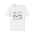 Places I Won't Be Going Today T-Shirt | Funny Sarcastic Quote