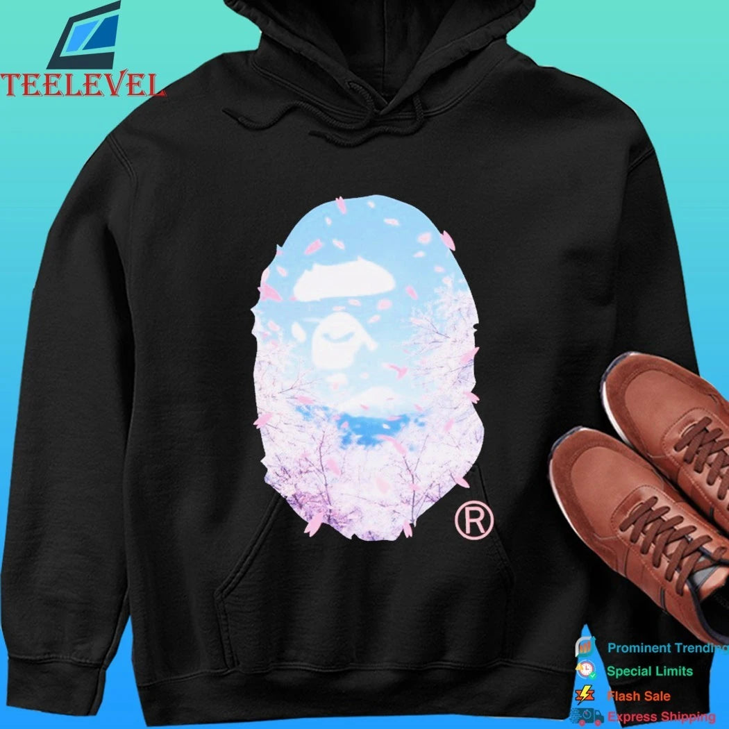 Sakura Photo Ape Head Mini Shirt