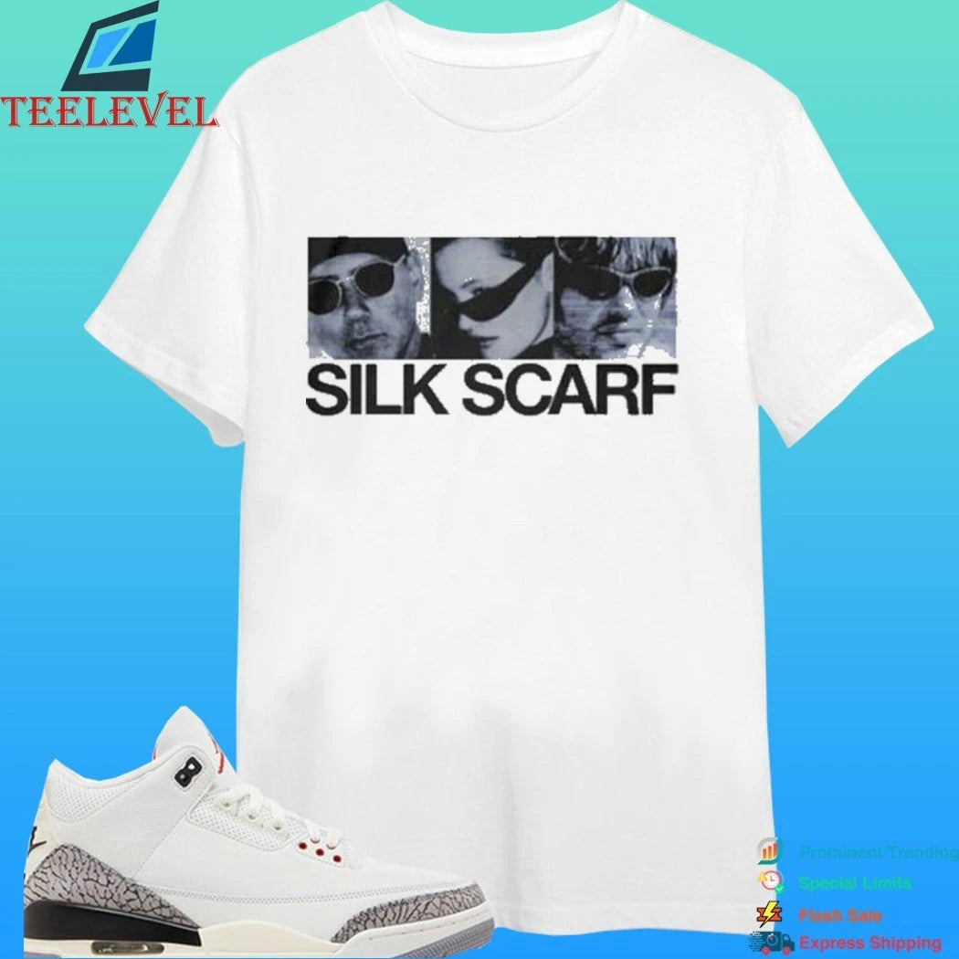 Secret City Records Silk Scarf Shirt
