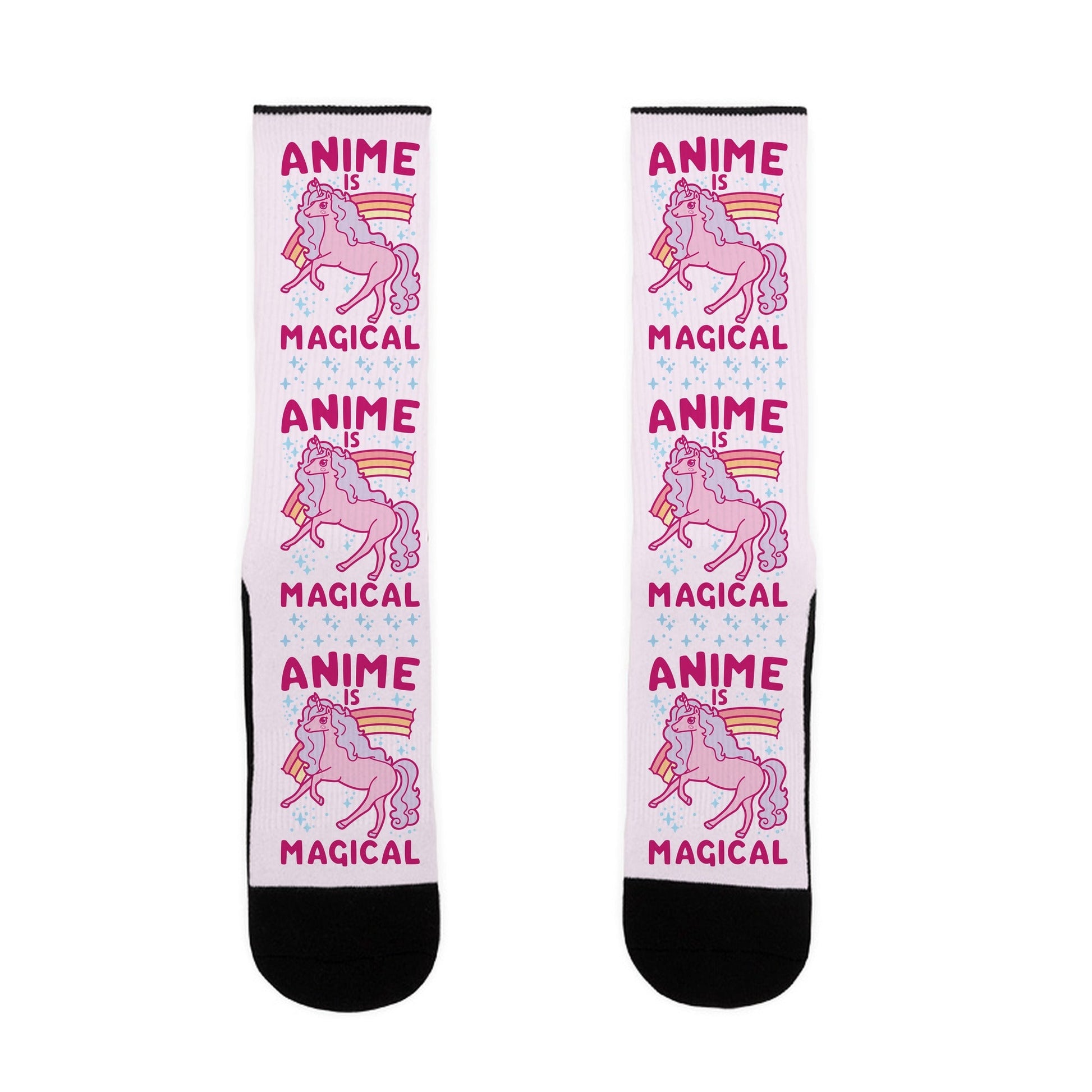 Anime Is Magical Socks