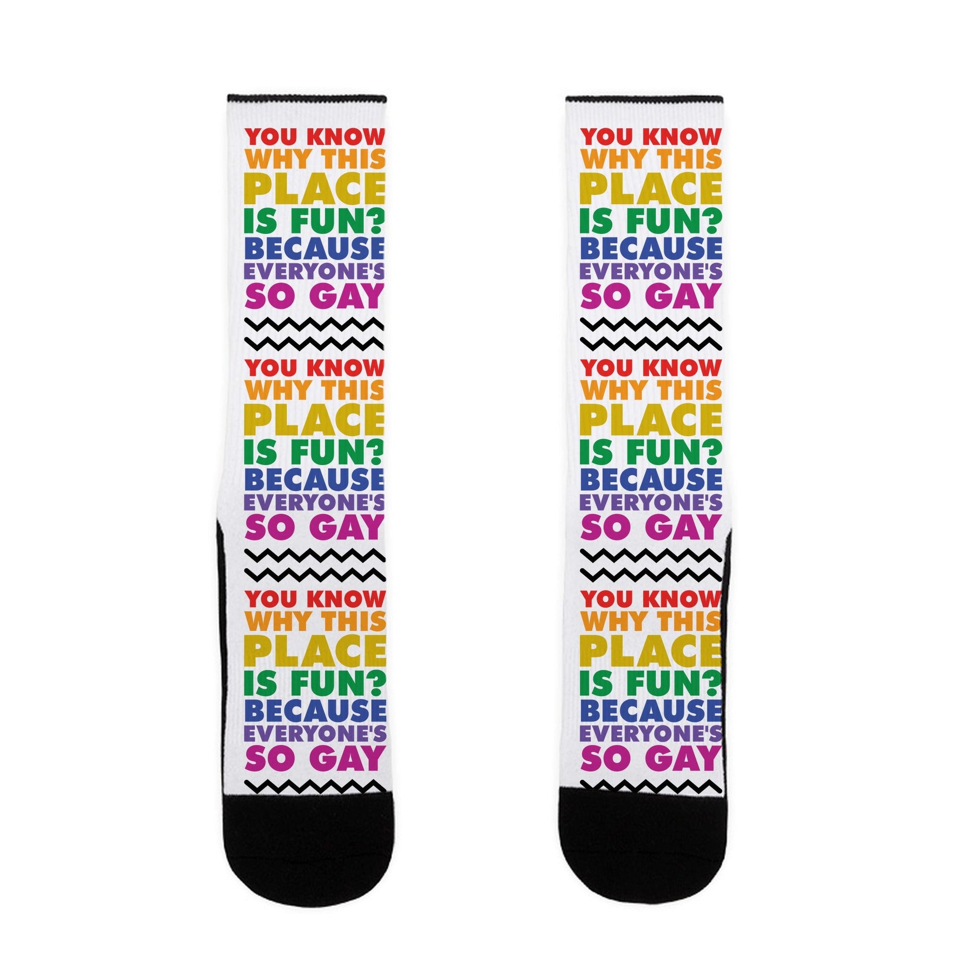 Because Everyone's So Gay Socks