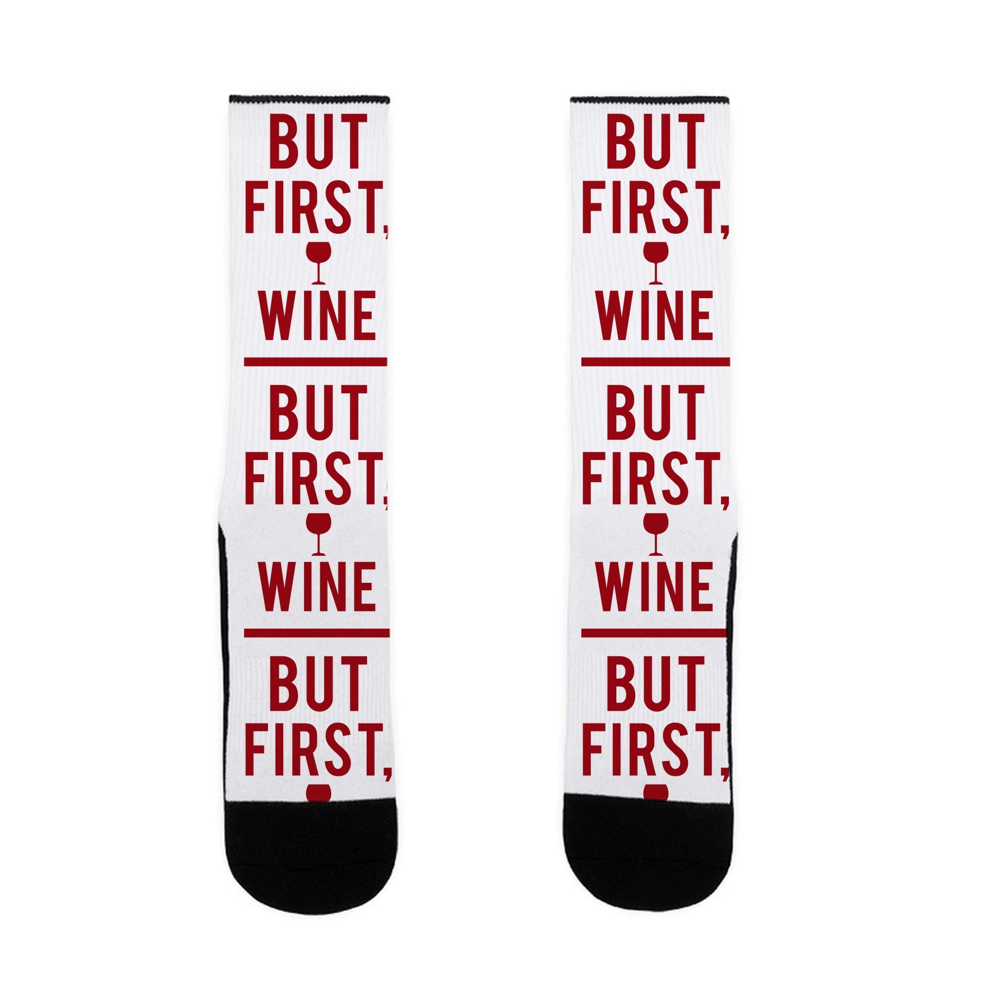 But First Wine Socks