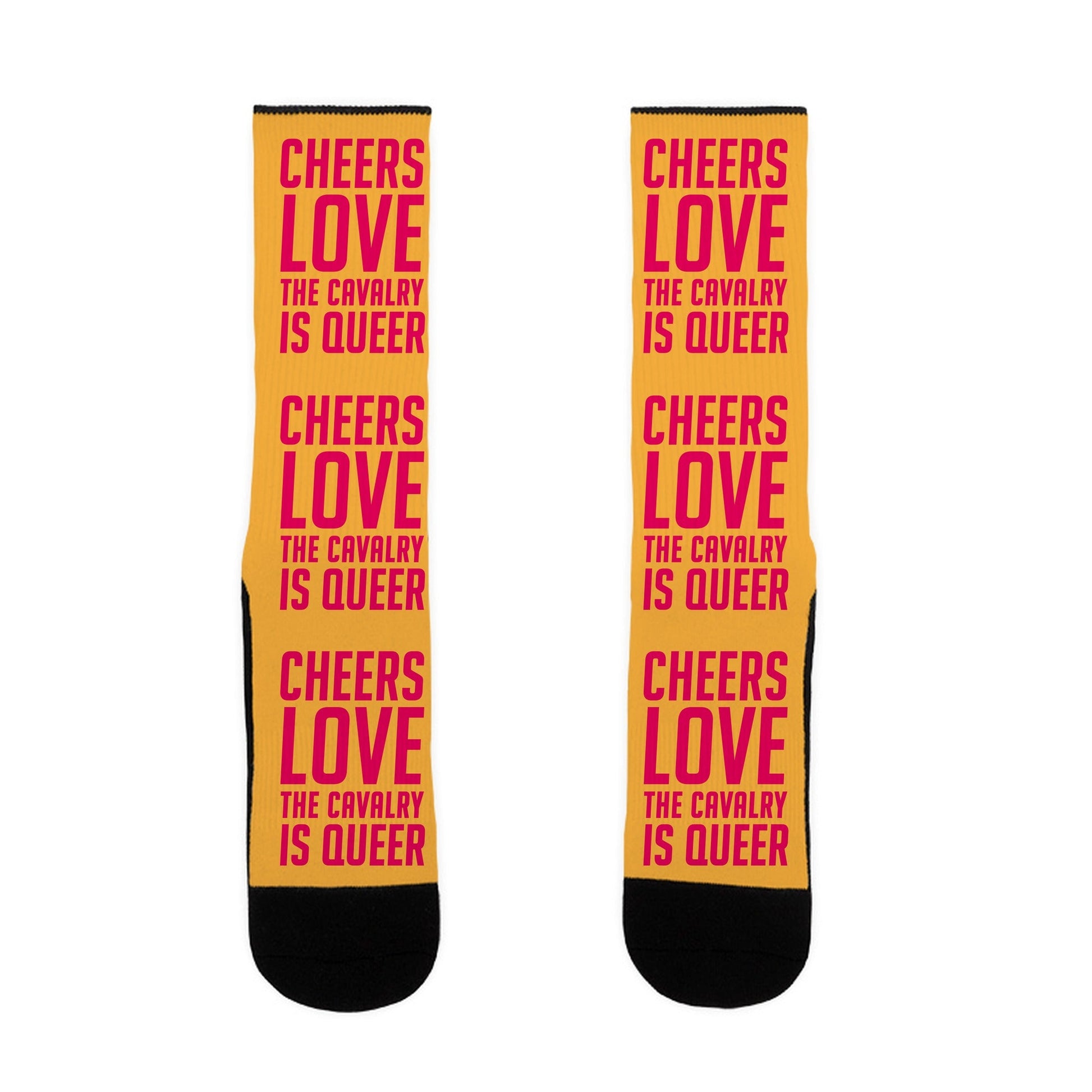 Cheers Love The Cavalry Is Queer Socks